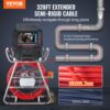 VEVOR Kanalkamera 100 m, 12 LEDs IP67-Rohrkamera Endoskop mit 32-GB-Karte – Bild 2