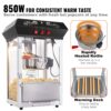 VEVOR Popcornmaschine Popcornautomat Popcorn-Maker, 850 W Popcornmaschine 8 oz Kessel für 48 Tassen pro Ladung – Bild 4 VEVOR Popcornmaschine Popcornautomat Popcorn-Maker, 850 W Popcornmaschine 8 oz Kessel für 48 Tassen pro Ladung – Bild 4
