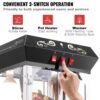 VEVOR Popcornmaschine Popcornautomat Popcorn-Maker, 850 W Popcornmaschine 8 oz Kessel für 48 Tassen pro Ladung – Bild 5 VEVOR Popcornmaschine Popcornautomat Popcorn-Maker, 850 W Popcornmaschine 8 oz Kessel für 48 Tassen pro Ladung – Bild 5