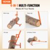 VEVOR Fällheber, 1219 mm, 4-in-1 Hochleistungs-Stammheber aus Stahl, multifunktionale Stammrolle – Bild 2 VEVOR Fällheber, 1219 mm, 4-in-1 Hochleistungs-Stammheber aus Stahl, multifunktionale Stammrolle – Bild 2