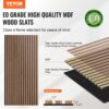 VEVOR Akustikpaneele, 1200x600x21mm, Akustik Wandpaneele, 4er-Set – Bild 2