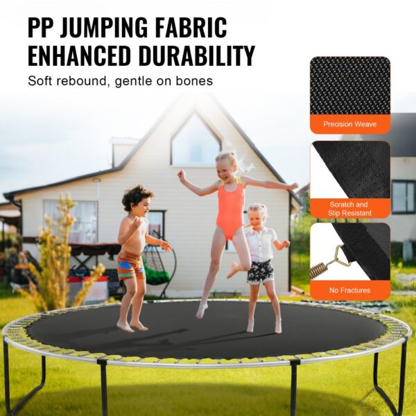 VEVOR Ersatz-Trampolinmatte Sprungmatte für 426 cm Rahmen, universelle Sprungmatte für rundes Trampolin – Bild 3