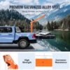 VEVOR Ladekran elektrisch, 499kg, Pickup-Kran mit elektrischer Seilwinde 1587 kg – Bild 4
