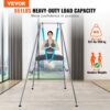 VEVOR Aerial Yoga Hängematte mit Yogarahmen 12 x 2,6 m, Yoga-Schaukel Hammock Swing 250 kg Max. Tragfähigkeit – Bild 2