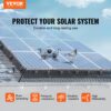 VEVOR Vogelschutz für Solarmodule, 15,2 cm x 30,4 m, 12 mm Drahtrollengeflecht – Bild 2 VEVOR Vogelschutz für Solarmodule, 15,2 cm x 30,4 m, 12 mm Drahtrollengeflecht – Bild 2