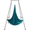 VEVOR Aerial Yoga Hängematte mit Yogarahmen 6 x 2,6 m, Yoga-Schaukel Hammock Swing 250 kg Max. Tragfähigkeit