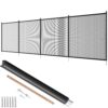 VEVOR Poolzaun, 1,21 x 3,66 m abnehmbarer Kindersicherheits-Poolzaun, 340 g Teslin-PVC-Poolzaunnetz