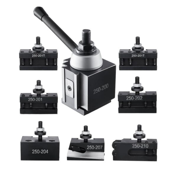 VEVOR Schnellwechsel-Werkzeughalter-Set, 8-teilig, langlebiges Stahlmaterial