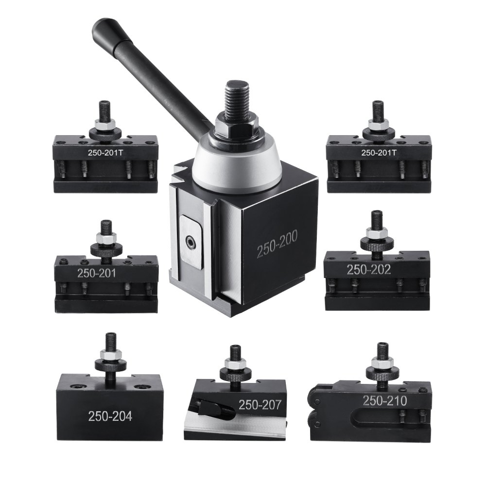 VEVOR Schnellwechsel-Werkzeughalter-Set, 8-teilig, langlebiges Stahlmaterial