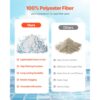 VEVOR Filter Balls für Sandfilter, 1,56 kg, Filterbälle ersetzen Pool-Filtersand – Bild 2