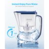 VEVOR Wasserfilter-Ersatz mit 0,3 L/min Durchflussrate für Kannen & Spender (3 Stk.) BPA-frei – Bild 4