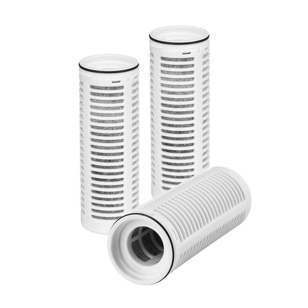 VEVOR Ersatz-Wasserfilter (3 Stk.) für Kannen & Spender BPA-frei, hält 3 Monate oder 800 L