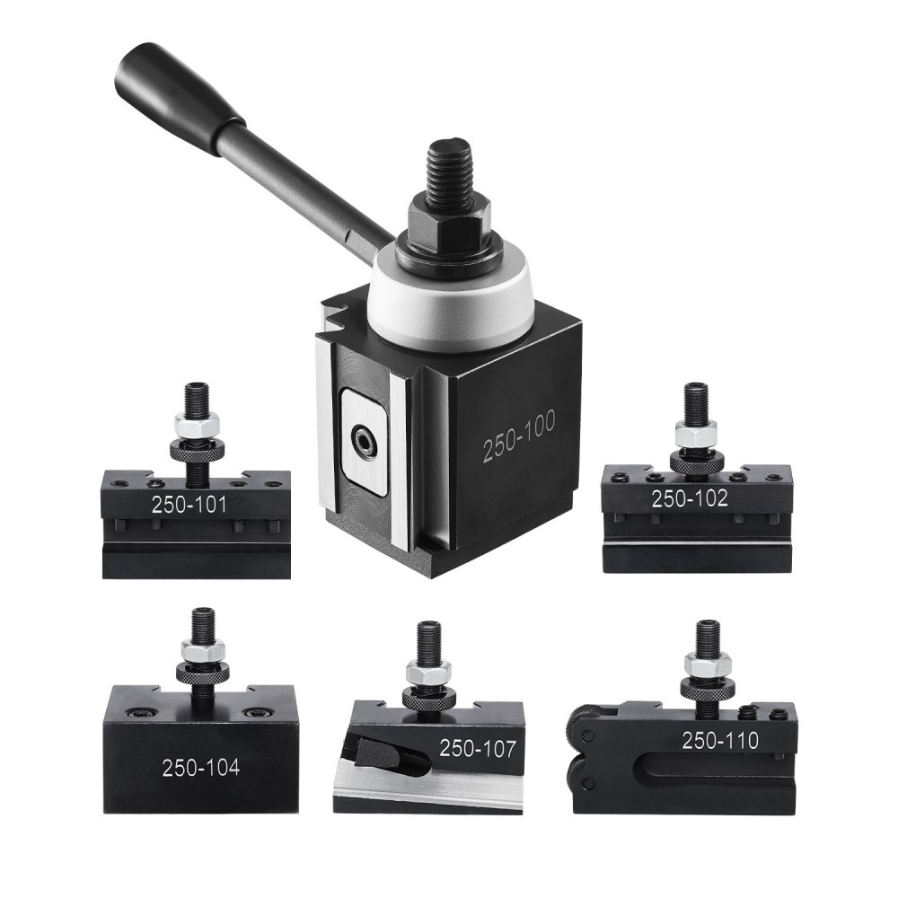 VEVOR Schnellwechsel-Werkzeughalter-Set, 6-teilig, langlebiges Stahlmaterial