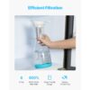 VEVOR Wasserfilter Kanne Wasserfilterkrug 6 Tassen Wasserfilterspender aus Glas, hält 3 Monate / 800 L – Bild 4