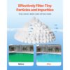 VEVOR Filter Balls für Sandfilter, 2,1 kg, Filterbälle ersetzen Pool-Filtersand – Bild 3