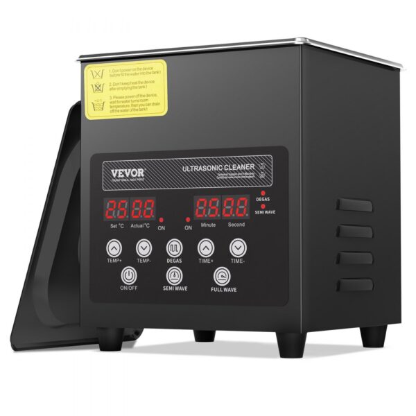 VEVOR 2 L Ultraschallreiniger 60 W digitales Ultraschallreinigungsgerät mit Schonmodus & verbesserter