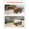 VEVOR Bollerwagen 965x560x535 mm, Gartenwagen, Transportwagen auf Rädern – Bild 3