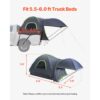 VEVOR Lkw Zelt Campingzelt Sonnenschutz für 1524-1829 mm große Lkw-Ladeflächen, Sonnenschutz zum Camping – Bild 3