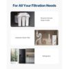 VEVOR Remineralisierungsfilter, 1100 Gallonen Remineralisierungswasserfilter-Ersatz – Bild 5