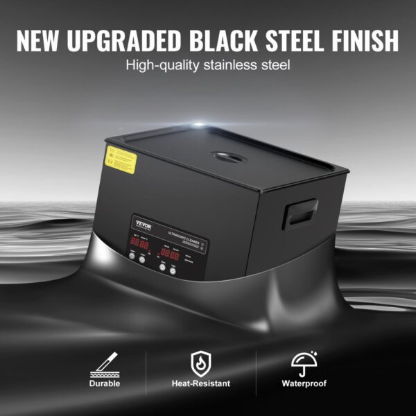 VEVOR 1 5L Ultraschallreiniger, 360 W digitales Ultraschallreinigungsgerät mit Schonmodus, Schmuck – Bild 5