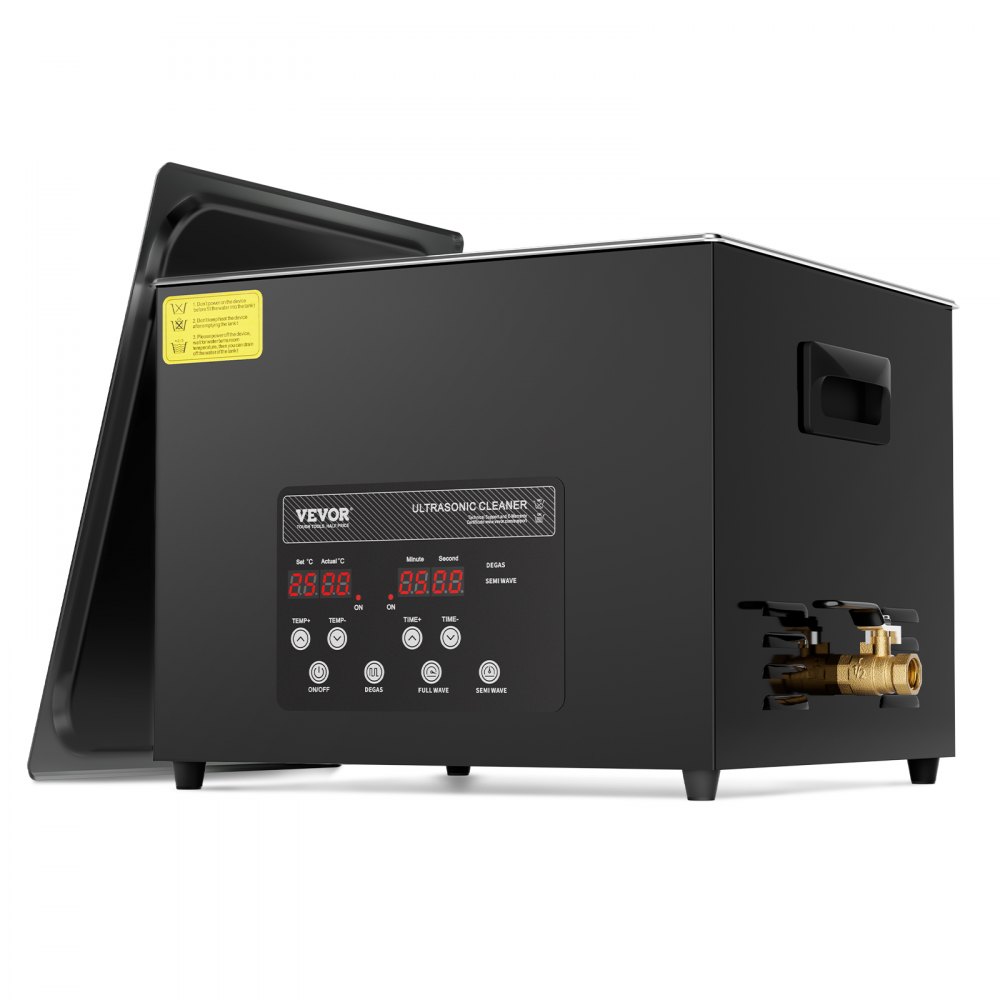 VEVOR 1 5L Ultraschallreiniger, 360 W digitales Ultraschallreinigungsgerät mit Schonmodus, Schmuck