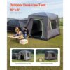 VEVOR SUV-Zelt Camping Auto-Zelt (248 x 308 x 230 cm) wasserdichtes PU2000 geräumiges Doppelschicht-Design – Bild 2
