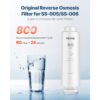 VEVOR Umkehrosmosesystem 800 GPD 11-stufiger Umkehrosmose-Wasserfilterersatz, RO-Filterkartusche für 24 Monate – Bild 2