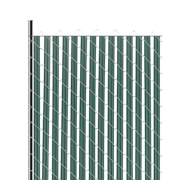 VEVOR Sichtschutzlamellen 1130 mm, einwandige vertikale Lamellen mit Bodenverriegelung für Maschendrahtzäune