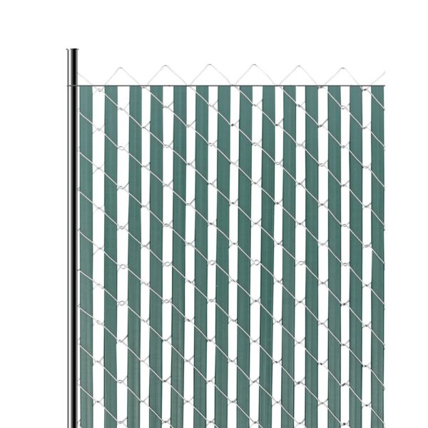 VEVOR Sichtschutzlamellen 1130 mm, hochdichte HDPE-Maschendrahtlamellen, Sportplatz (grün)