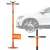 VEVOR Unterlift-Stützständer (rund Basis) 750 kg Unterhubwagen-Stützständer (Hebehöhe 134- 193 cm)