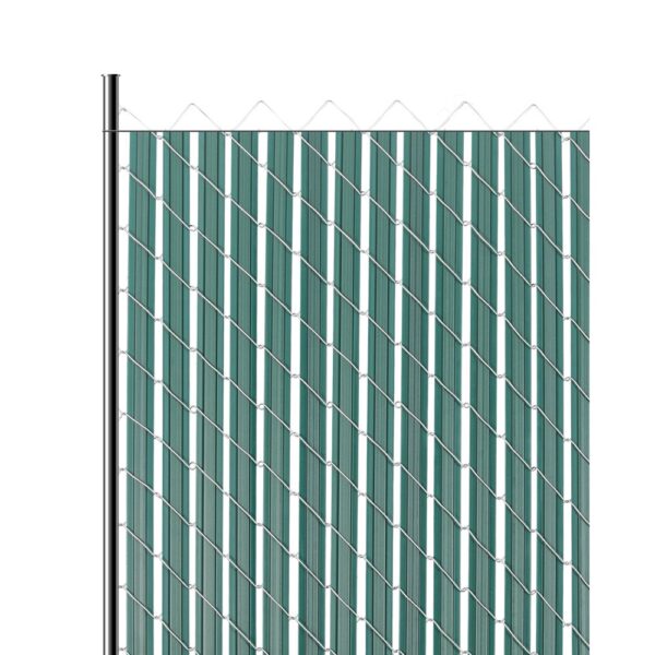 VEVOR Sichtschutzlamellen 1130 mm, HDPE-Maschendrahtlamellen, ideal für Garten und Bauernhof (grün)