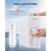 VEVOR Umkehrosmosesystem, 600 GPD 10-stufiger Umkehrosmose-Wasserfilterersatz, reduziert Blei und Chlor – Bild 5