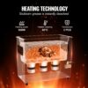 VEVOR 6 L Ultraschallreiniger 180 W digitales Ultraschallreinigungsgerät mit Schonmodus & verbesserter – Bild 3