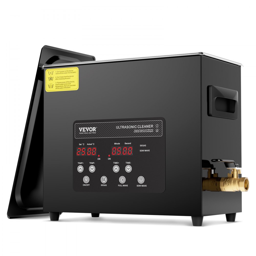 VEVOR 6 L Ultraschallreiniger 180 W digitales Ultraschallreinigungsgerät mit Schonmodus & verbesserter