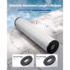 VEVOR Pool Filterkartusche, 4er-Pack, Ersatzfilter 12 m², kompatibel mit Pentair CCP520 – Bild 4