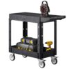 VEVOR Werkzeugwagen, 250 kg Tragkraft, Werkstattwagen, 1015x450x850 mm