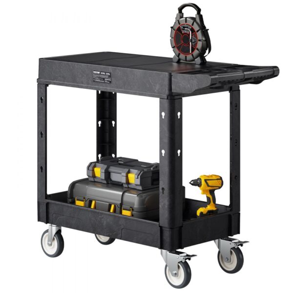 VEVOR Werkzeugwagen, 250 kg Tragkraft, Werkstattwagen, 1015x450x850 mm