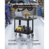 VEVOR Werkzeugwagen, 250 kg Tragkraft, Werkstattwagen, 1015x450x850 mm – Bild 2