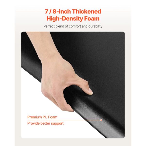 VEVOR Salonmatte für Friseure, 1525x915 mm, Anti-Ermüdungs-Bodenmatte, Friseurmatte 23 mm dicke – Bild 3