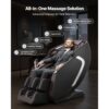 VEVOR Massagesessel Ganzkörpermassagesessel Zero Gravity mit SL-Schiene & Yoga-Stretch-Modus – Bild 2