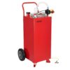 VEVOR 114 L Kraftstofftrolley, max. Durchfluss 32L/min, Benzinkanister mit 2 Rädern & 3 m Schlauch