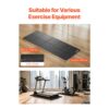 VEVOR Laufbandmatte für Teppichboden Bodenschutzmatte (61 x 173 cm) für Sportgeräte 6 mm dick – Bild 2