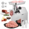 VEVOR elektrischer Fleischwolf mit 3,2 kg/min Kapazität, Wurstmaschine