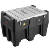 VEVOR Tragbarer Dieseltank, 484,5 L Fassungsvermögen & 45 L/min Durchflussrate, Schwarz