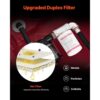 VEVOR Tragbarer Diesel-& Benzintank, 440 L, 45 L/min Durchflussrate, 4 m Schlauch – Bild 4