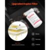 VEVOR Tragbarer Dieseltank, 220 L Fassungsvermögen & 48L/min Durchflussrate, Schwarz – Bild 4