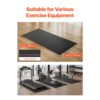 VEVOR Laufbandmatte für Teppichboden Bodenschutzmatte (915 x 1980 mm) für Sportgeräte 6 mm dick – Bild 2
