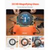 VEVOR Löthilfe Dritte Hand, 4 flexible Arme, Werkzeug mit 3-facher LED-Vergrößerungslampe & rutschfester Basis – Bild 2