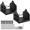 VEVOR Pfostenträger, 2 Stück, Innenmaß 200x190 mm für 203,2x190/190x190 mm Pfosten