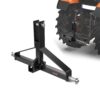 VEVOR 3-Punkt-Anhängerkupplung 660x165x450mm, Dreipunktaufnahme für Traktor der Kategorie 1360kg Kapazität